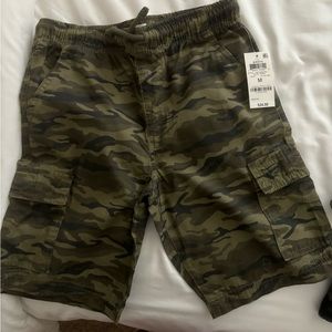 Boys camo shorts